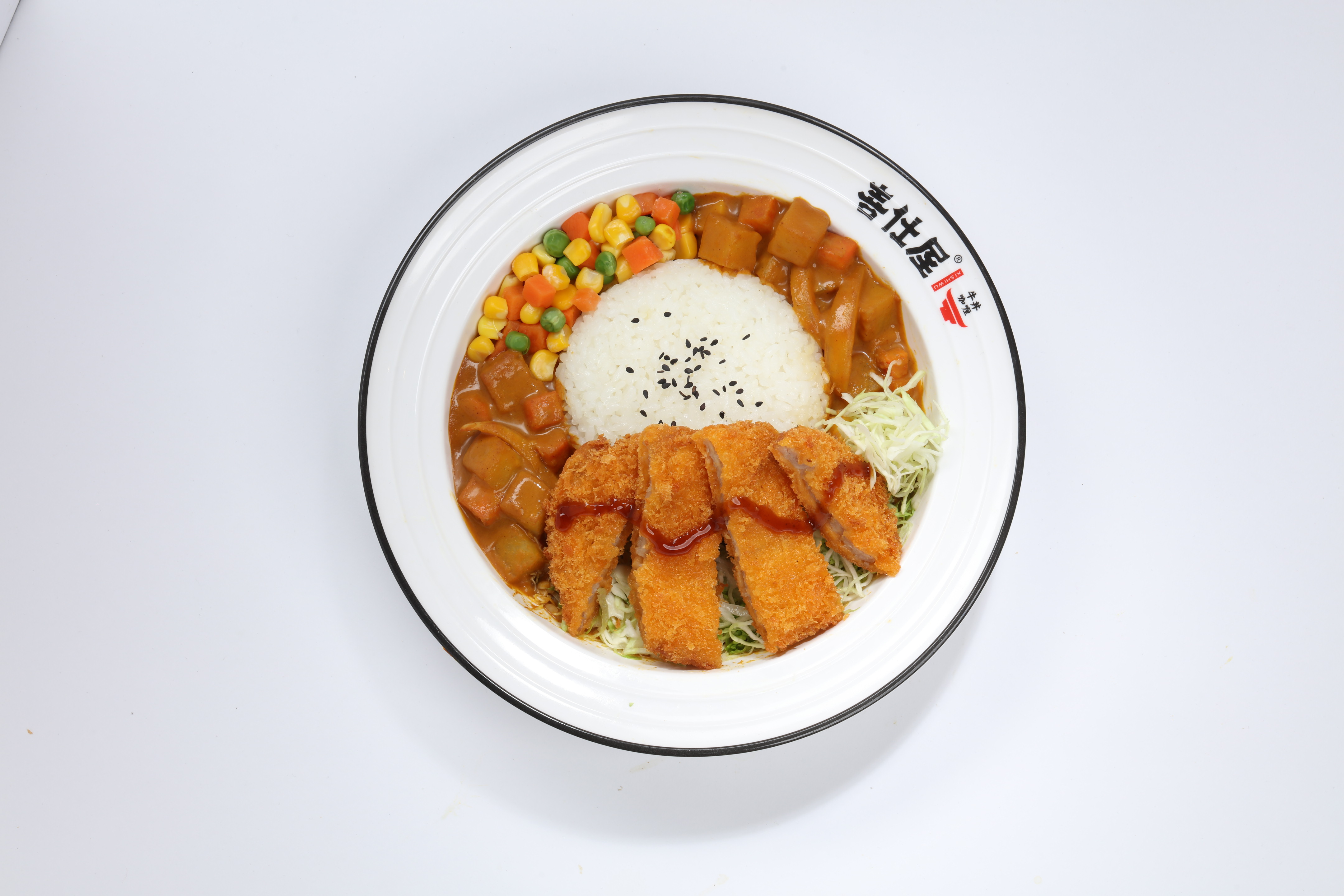 日式咖喱猪排饭图册_360百科